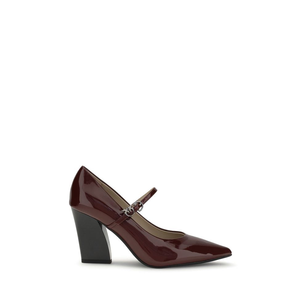 Bordeaux Calf Leather Bos Taurus Pumps