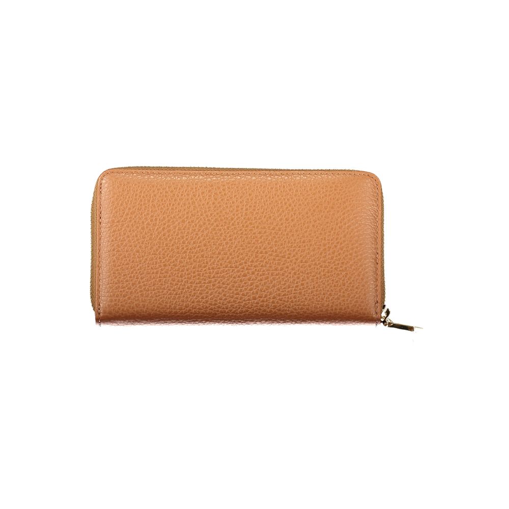 Brown Leather Women Wallet