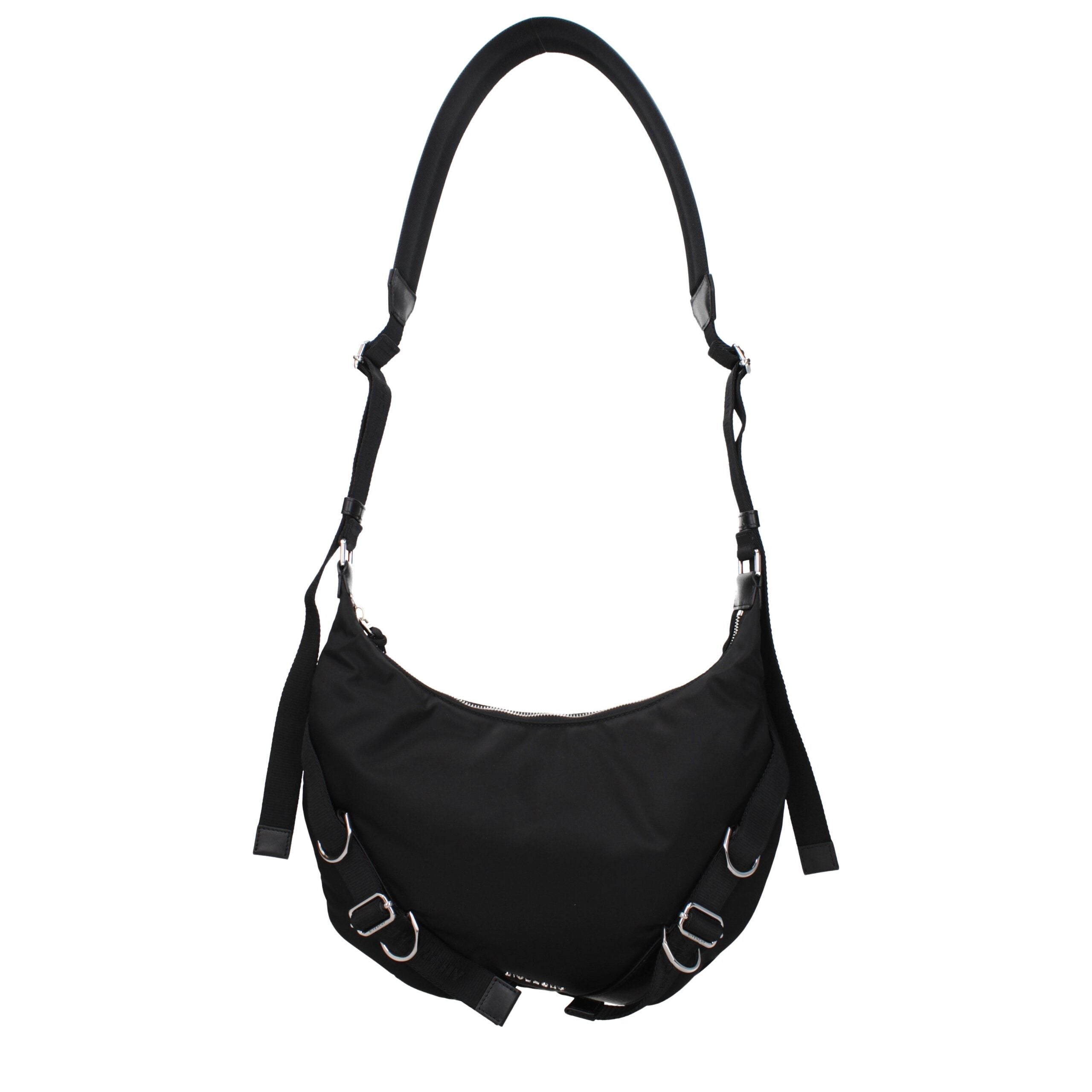 Black Nylon Crossbody Bag