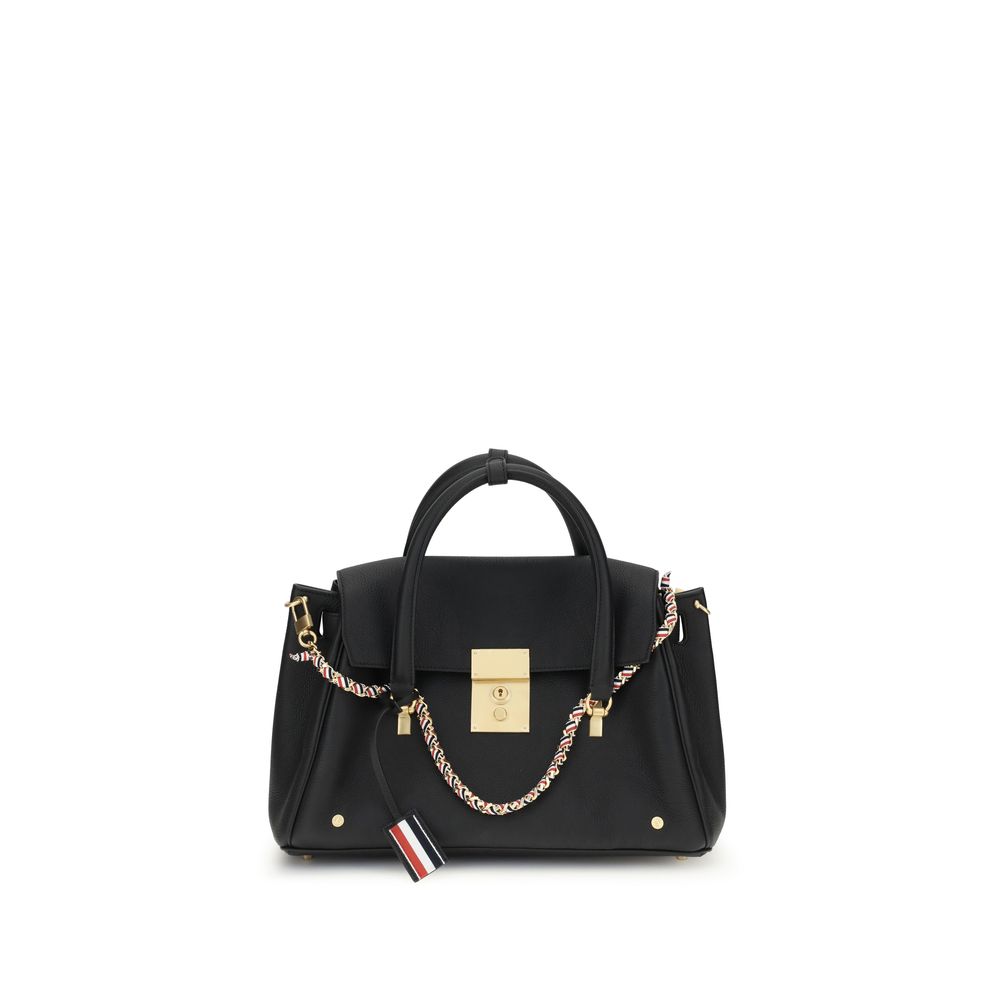 Black Calf Leather Bos Taurus Handbag