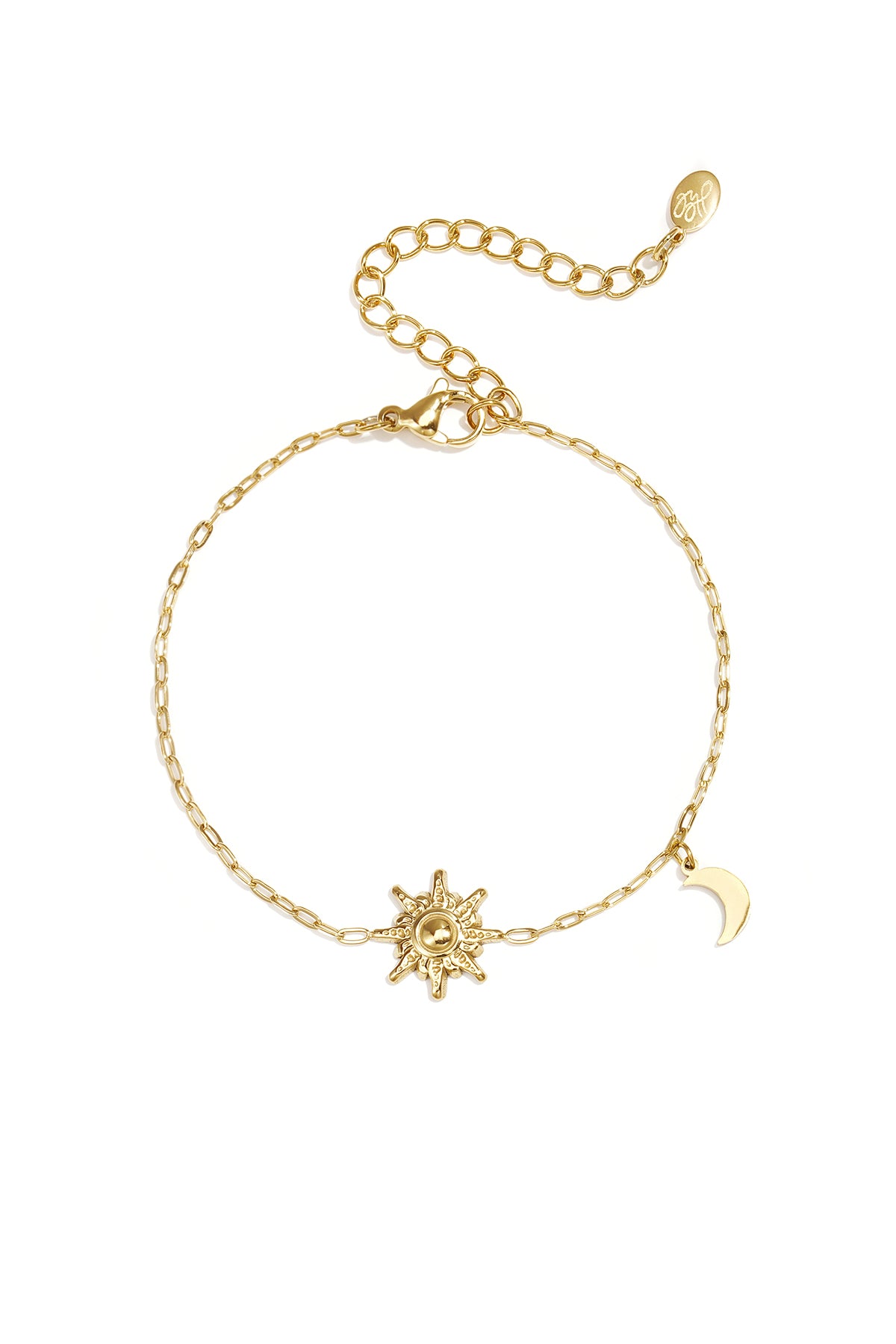 Stainless Steel Charm Bracelets Sun Casual Daily Simple Series Women's jewelry