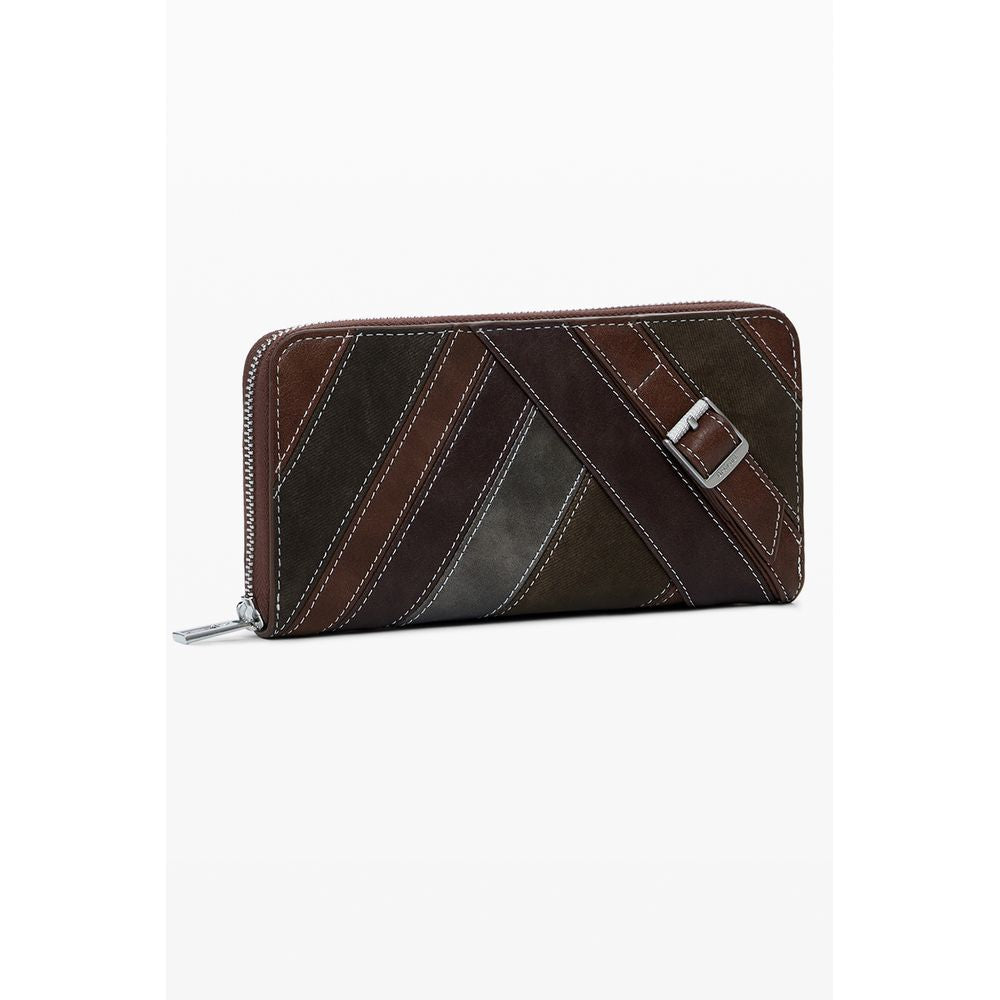 Marrone Poliuretano Women Wallet