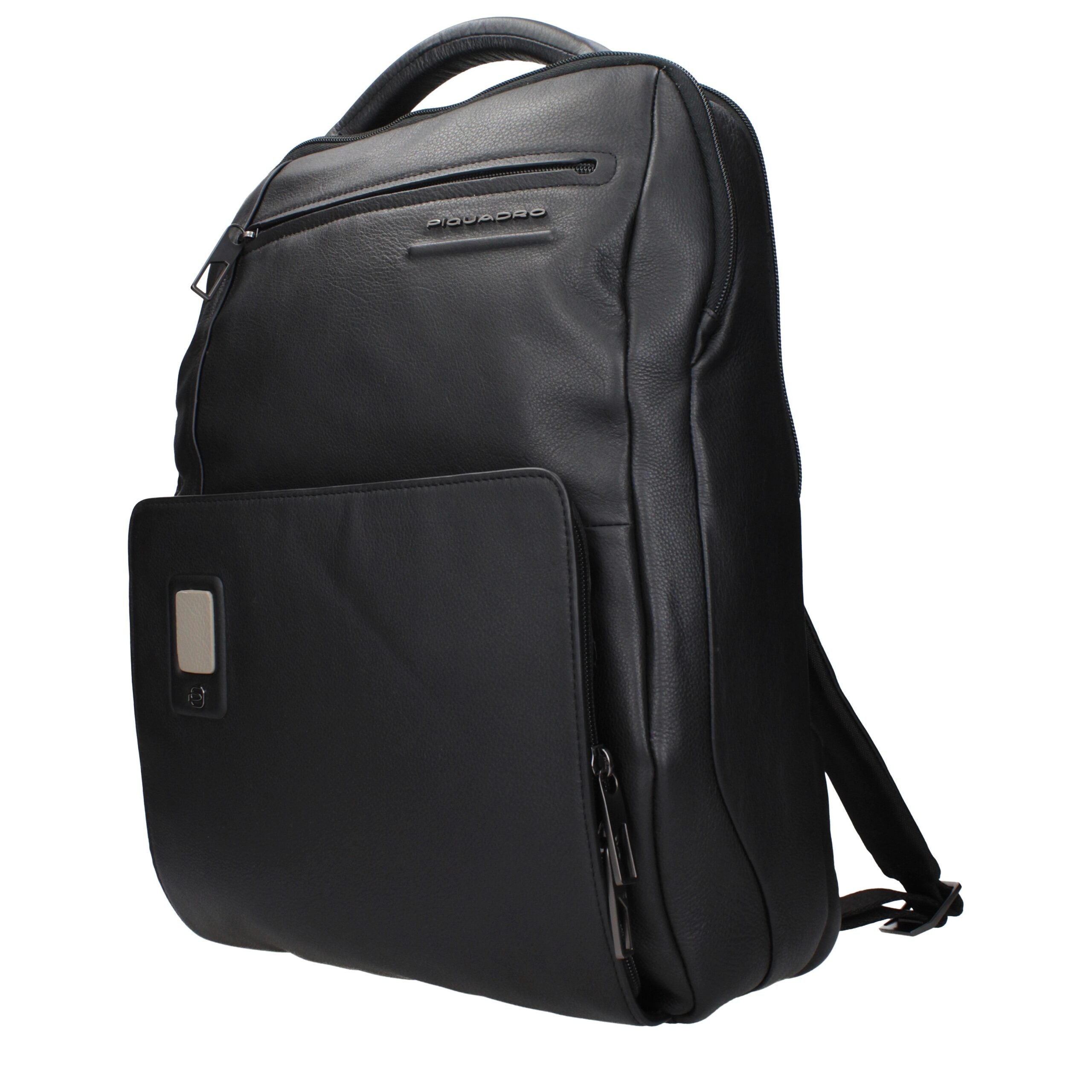 Black Leather Backpack