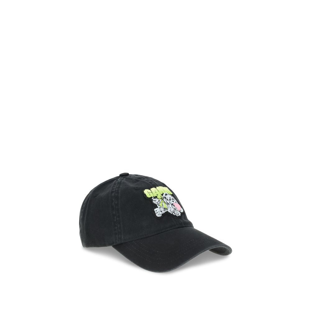 Black Cotton Cap (Baseball Hat)