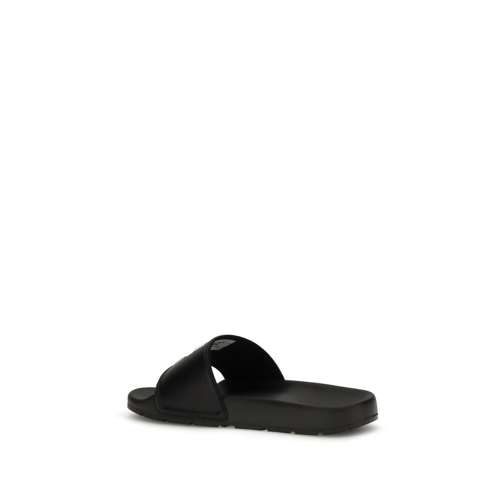 Black Polyethylene Sandals
