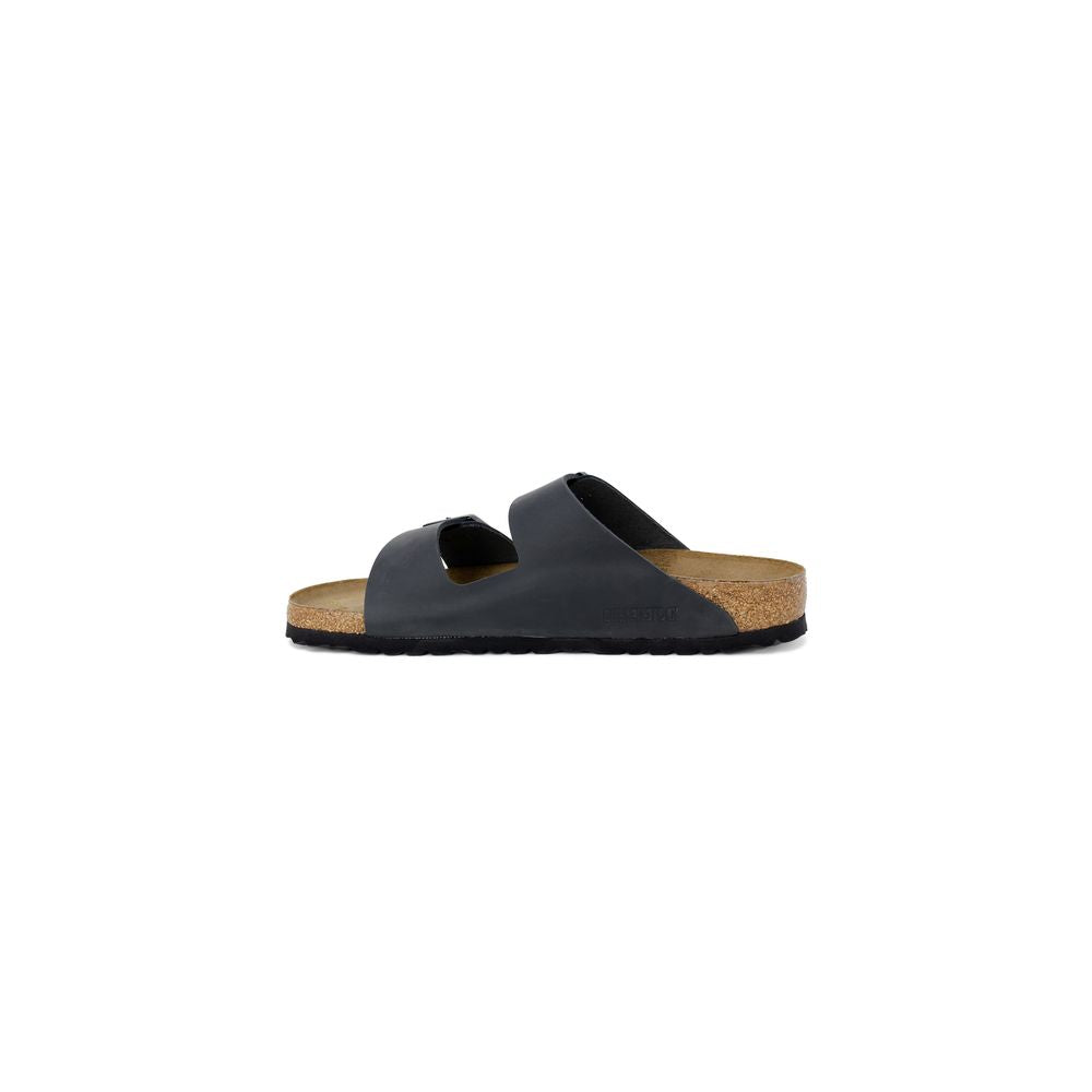 Black Synthetic Slippers