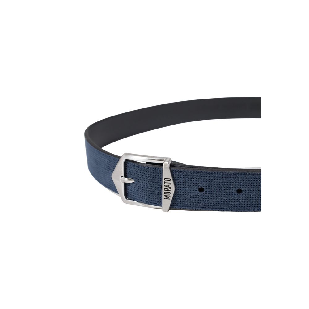 Blue Leather Regular Belt