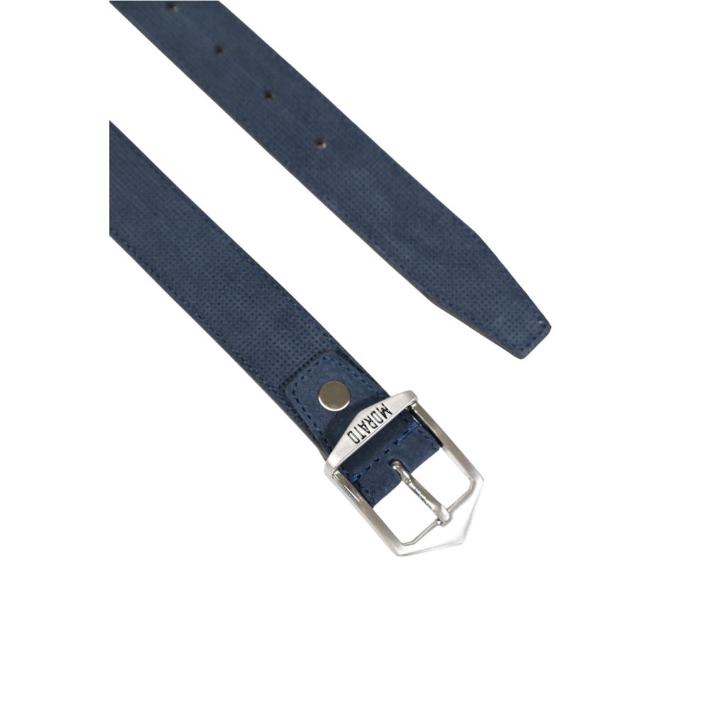 Blue Leather Regular Belt