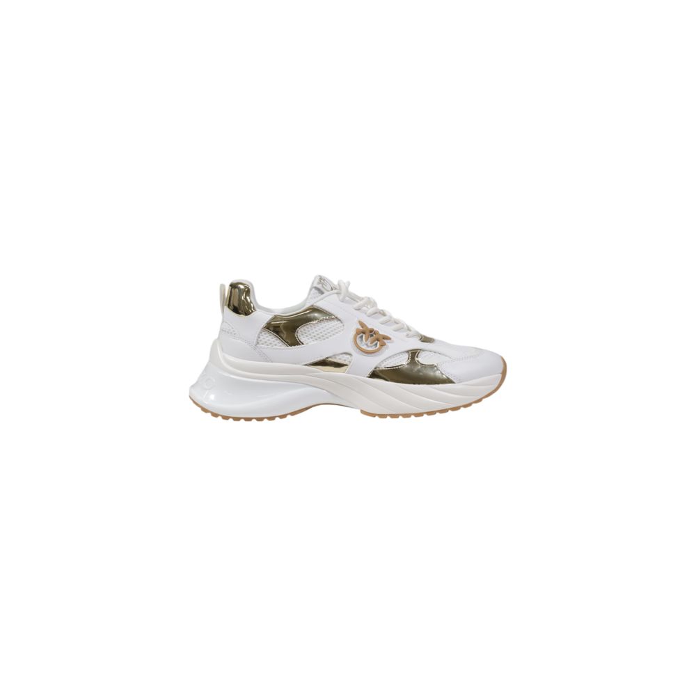 White Leather Chunky Sneakers