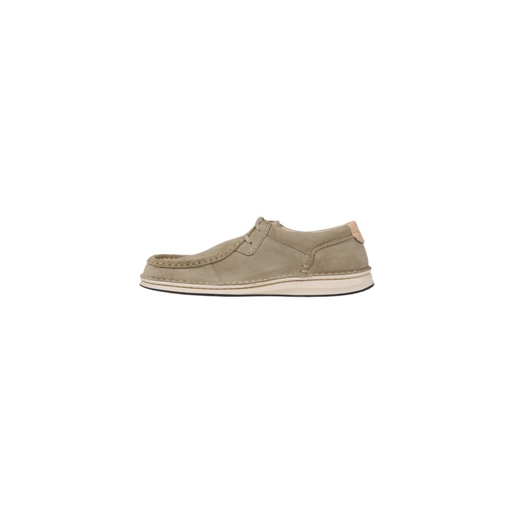 Gray Leather Oxfords And Derby