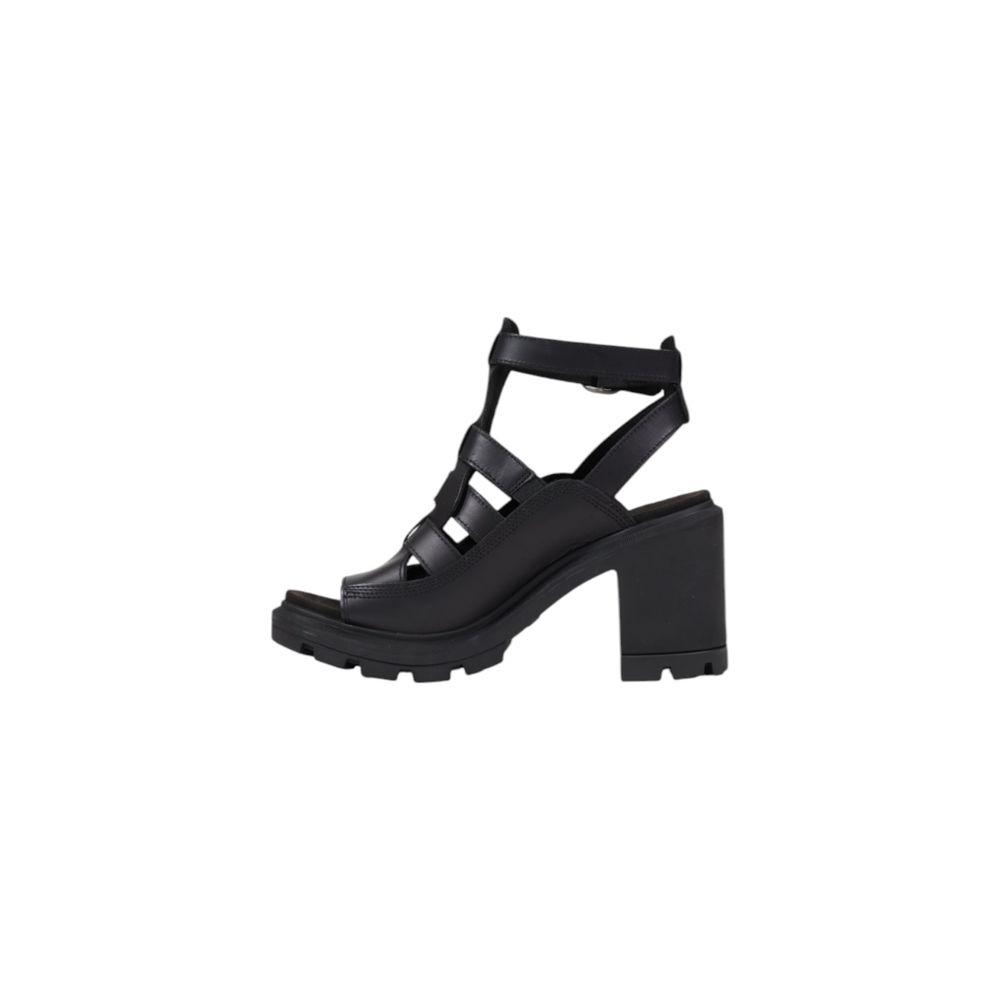 Black Leather Sandal