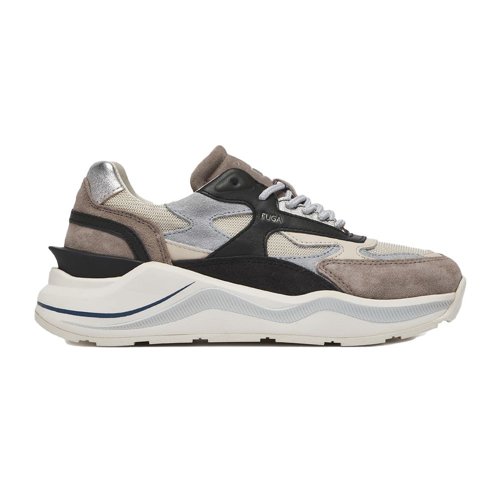 Beige Leather Sneaker