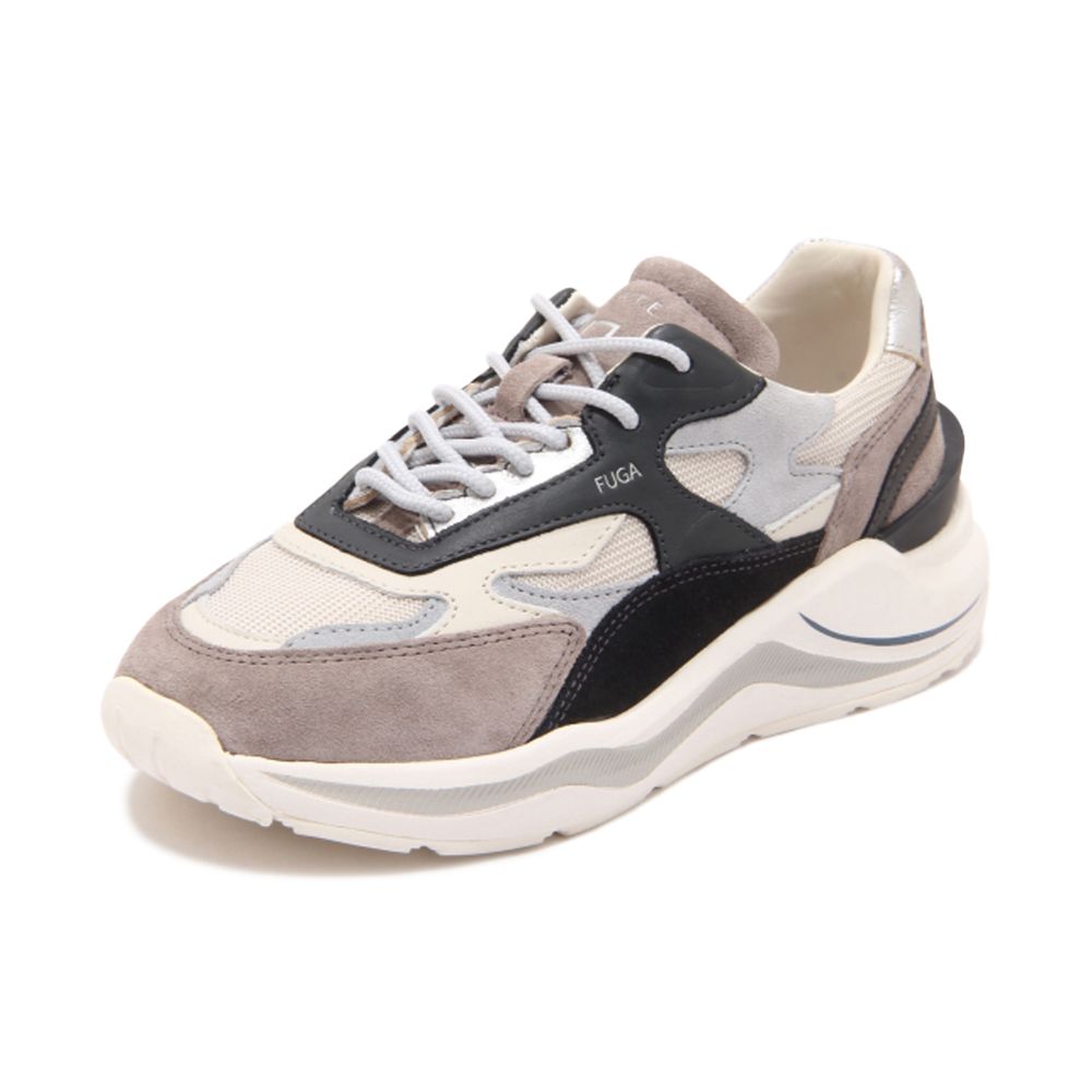 Beige Leather Sneaker