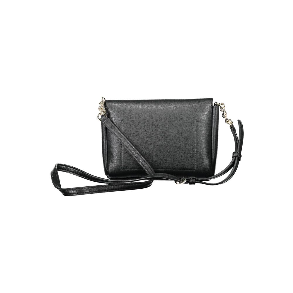 Black Polyethylene Shoulder Bag