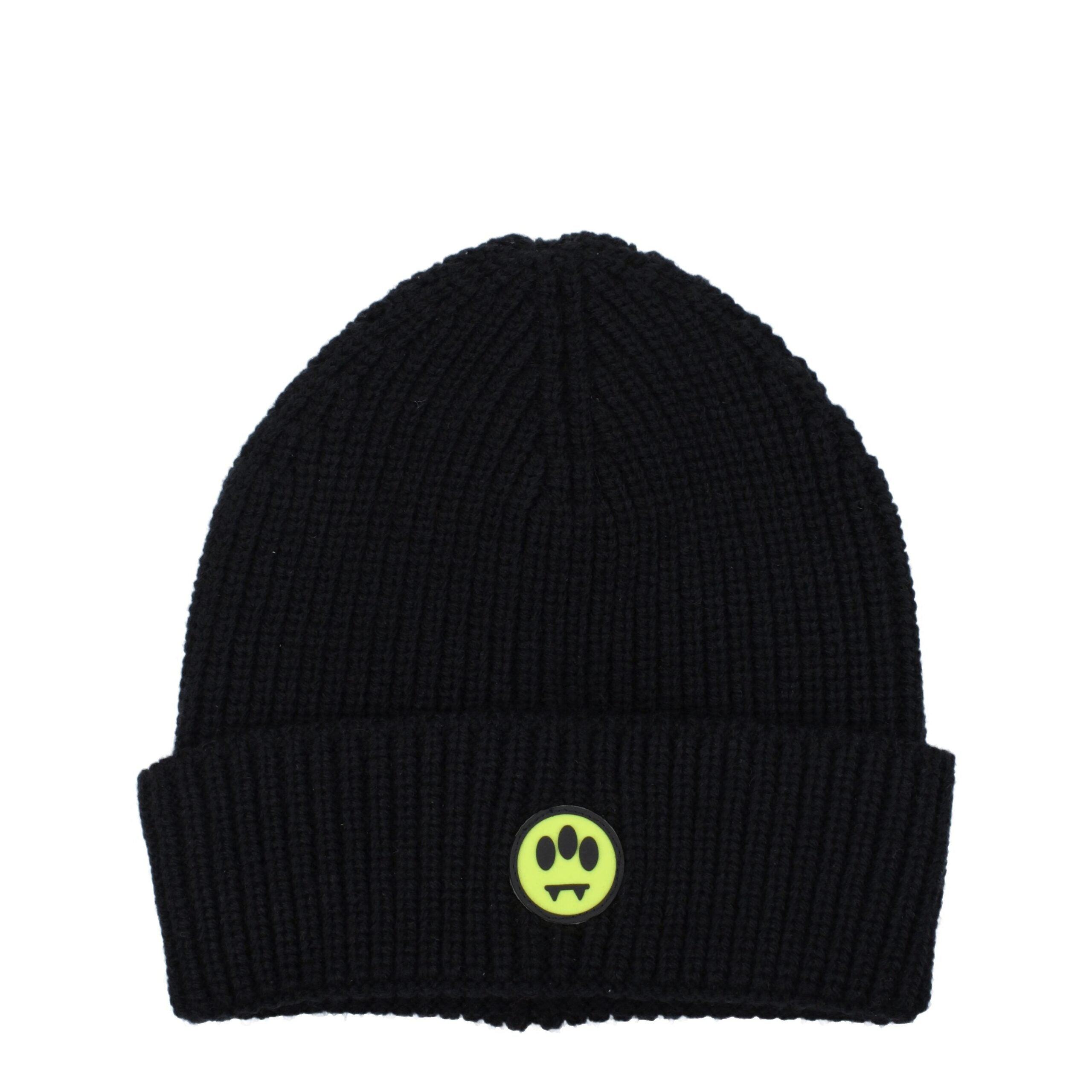 Black Wool Beanie