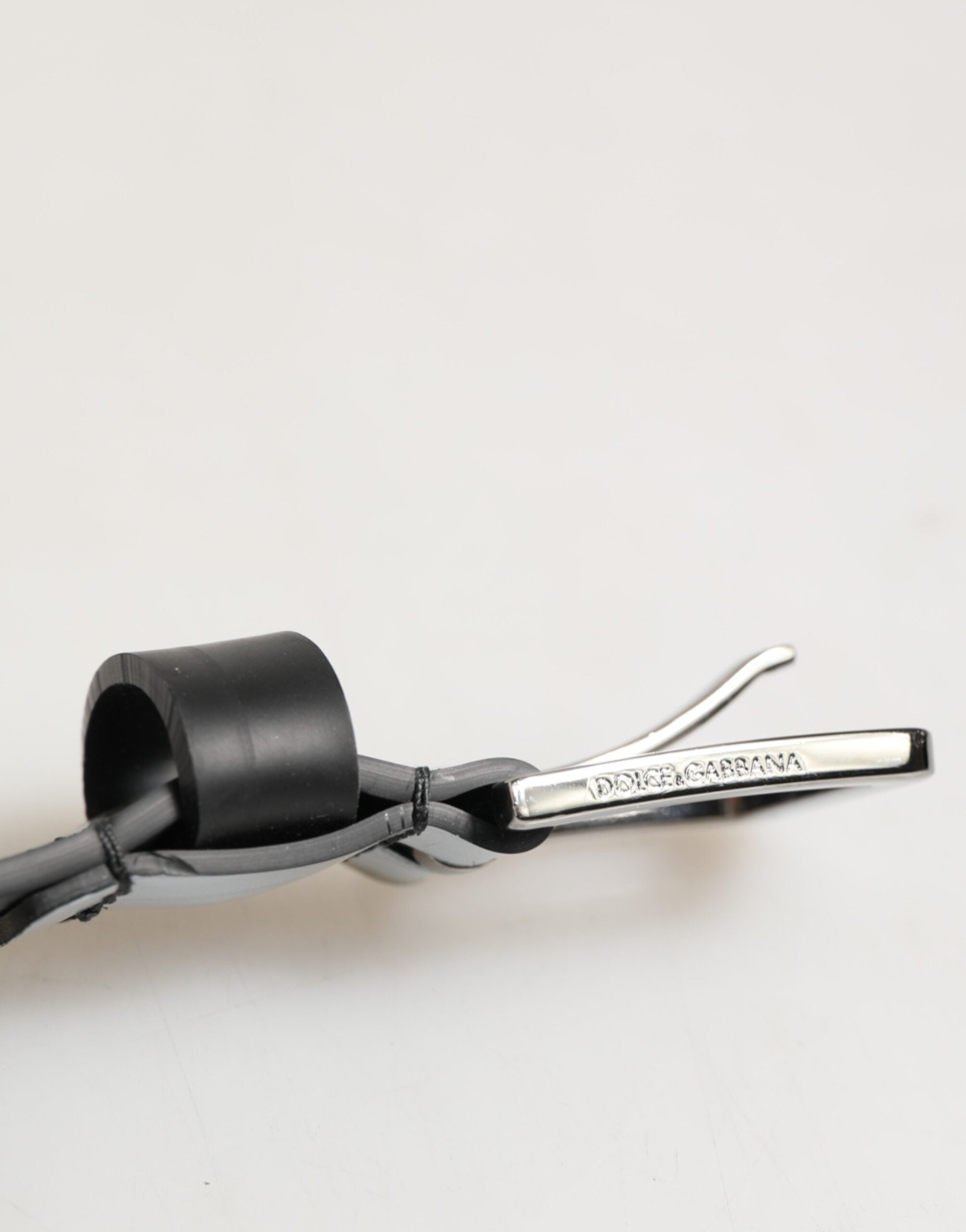 Multicolor PVC Floral Silver Buckle Men Belt