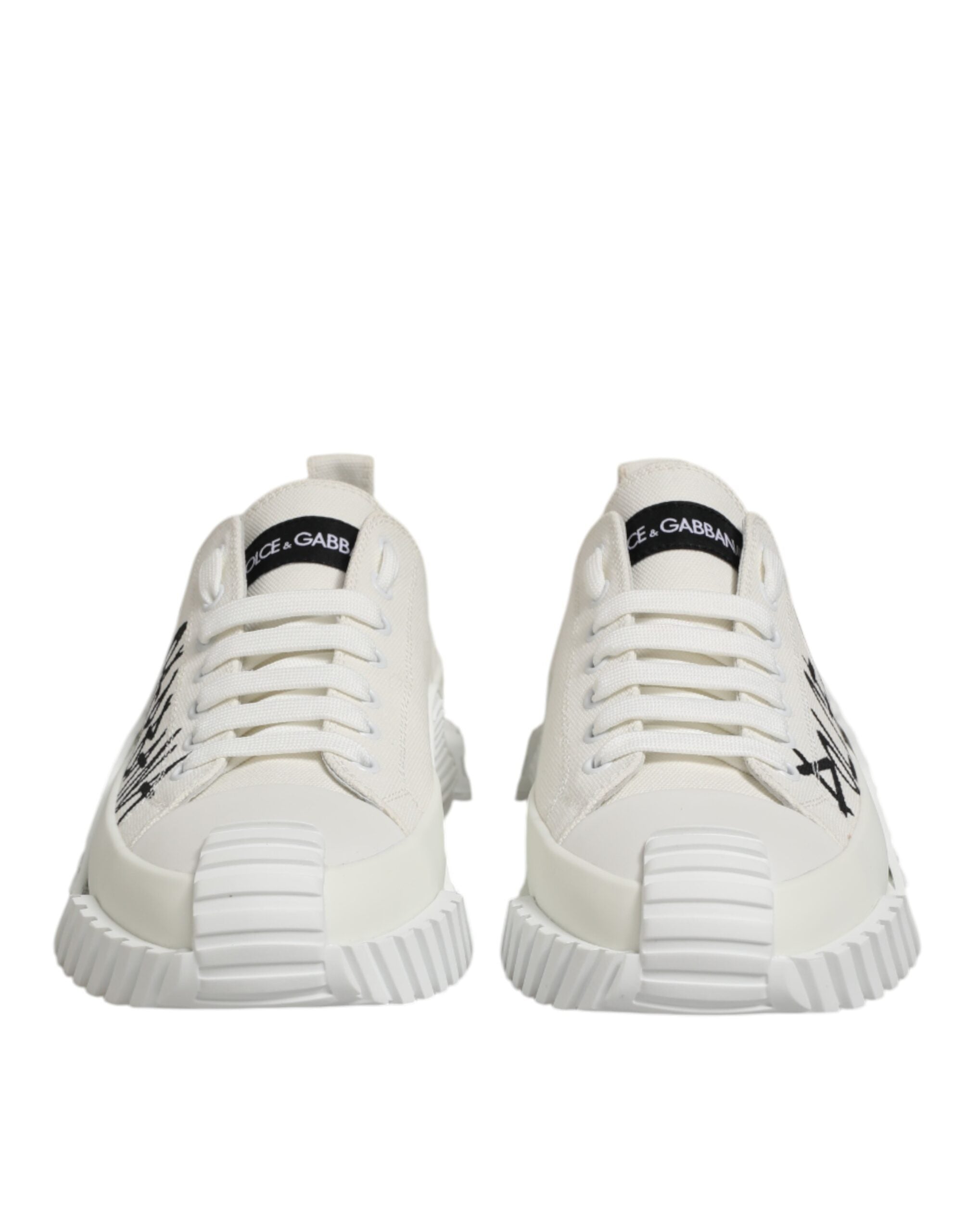 White Cotton NS1 Low Top Sneaker Shoes
