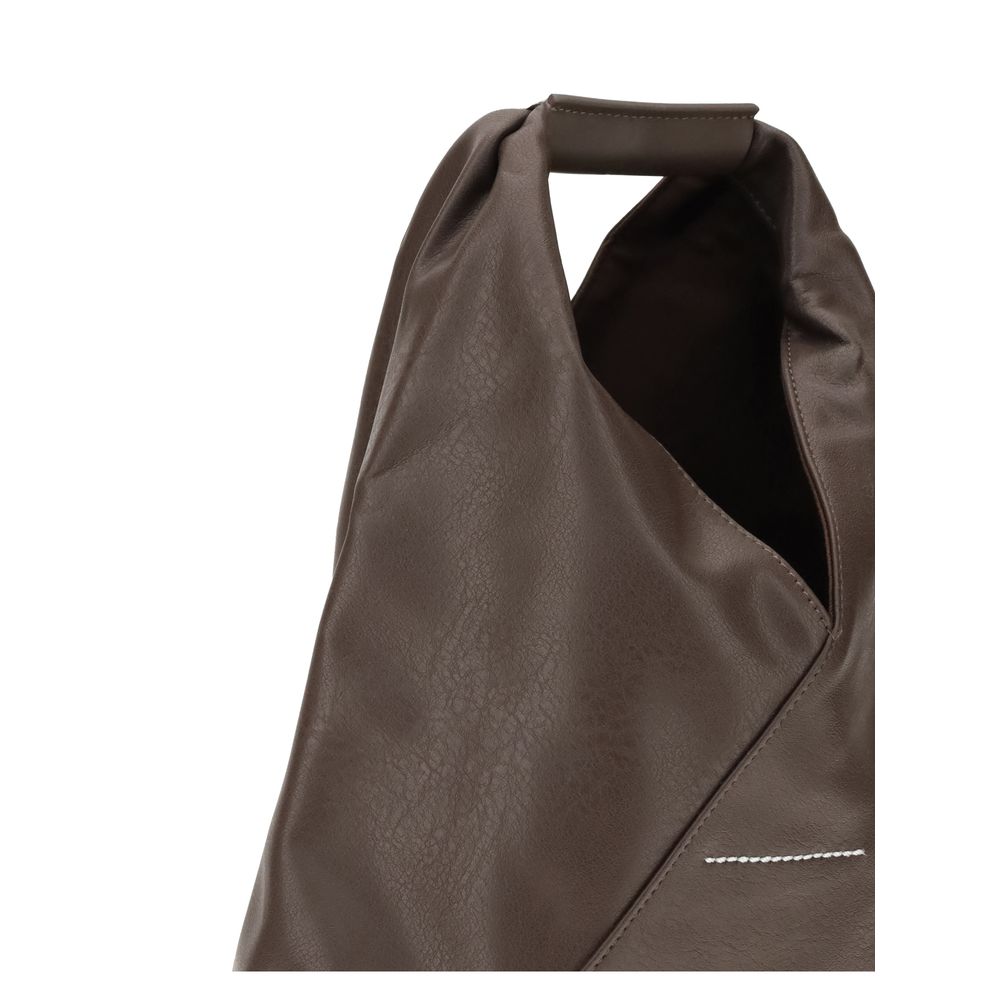 Brown Polyethylene Handbag