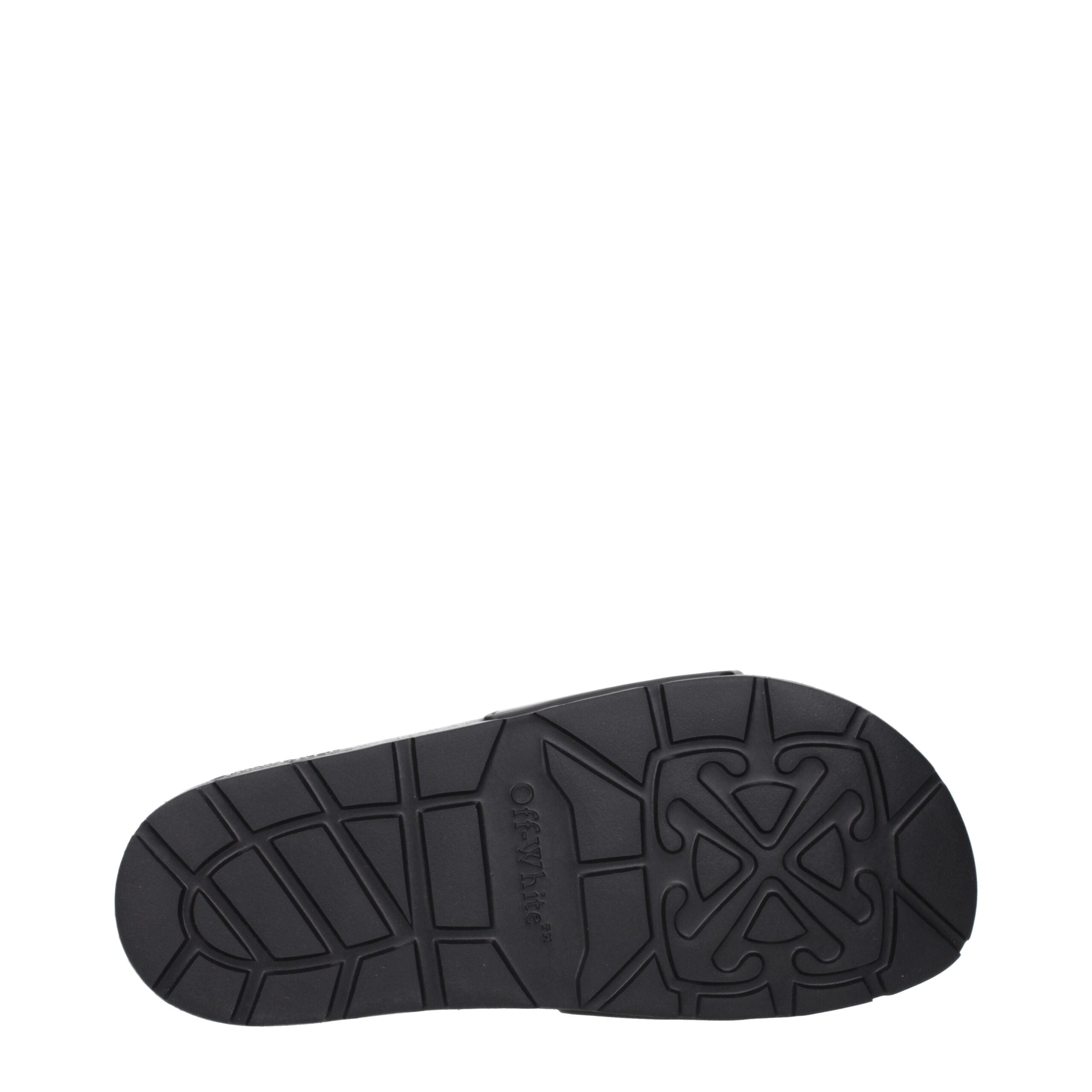 Black Cotton Slippers