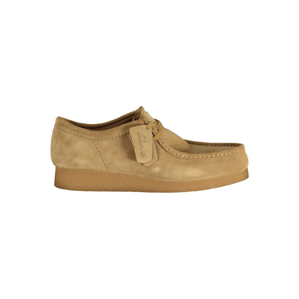 Beige Suede Mens Sneaker