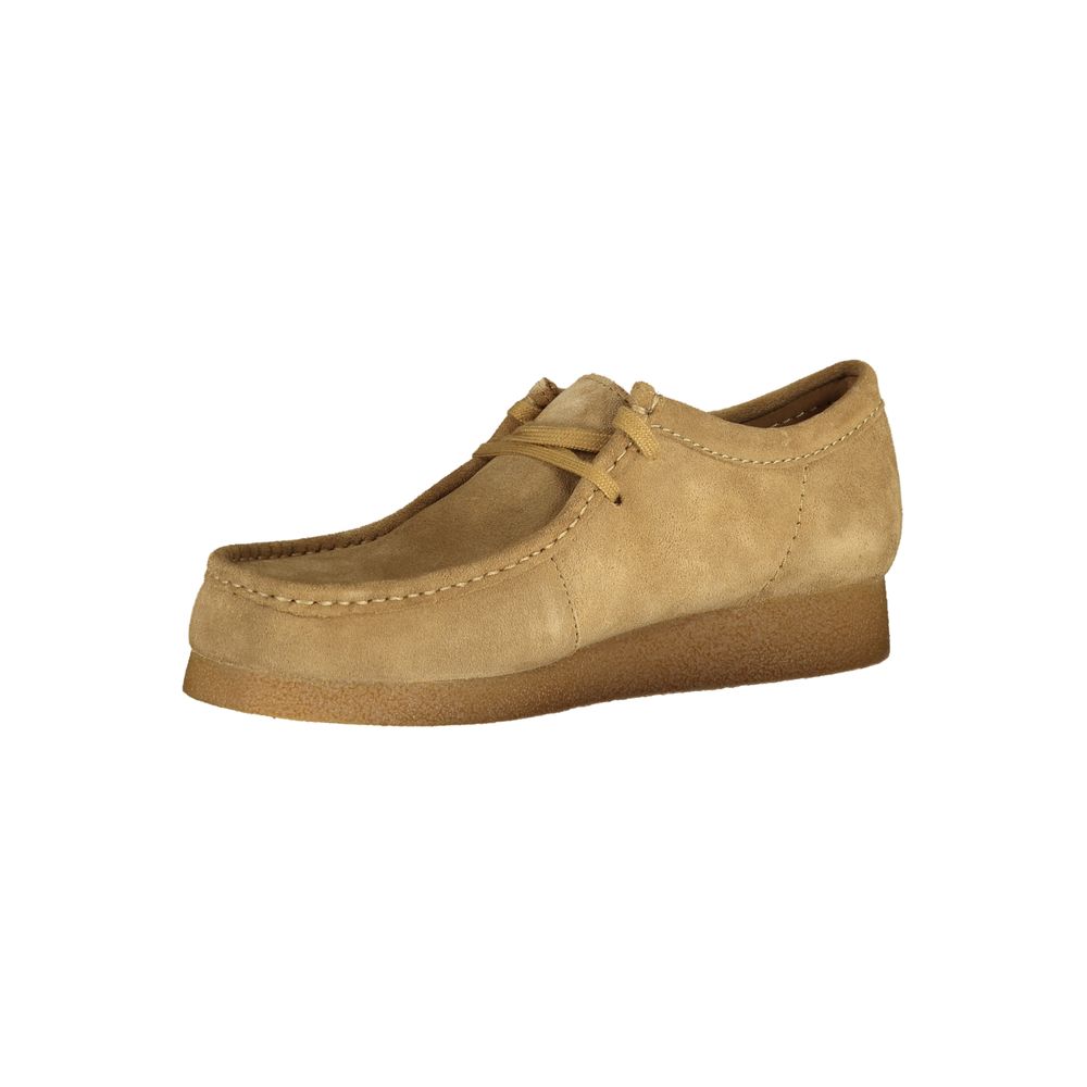 Beige Suede Mens Sneaker