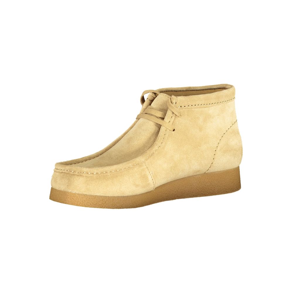 Beige Suede Men Sneaker