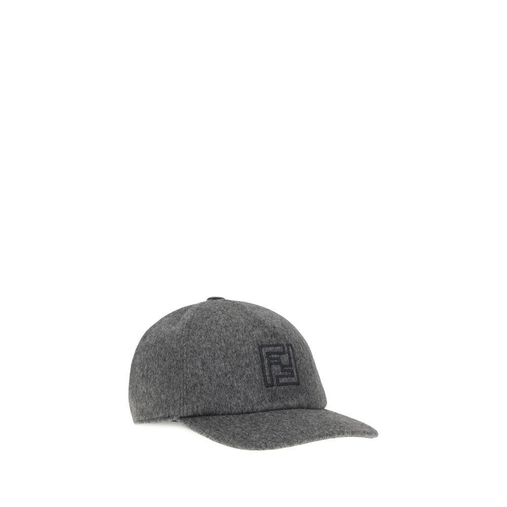 Gray Wool Cap (Baseball Hat)