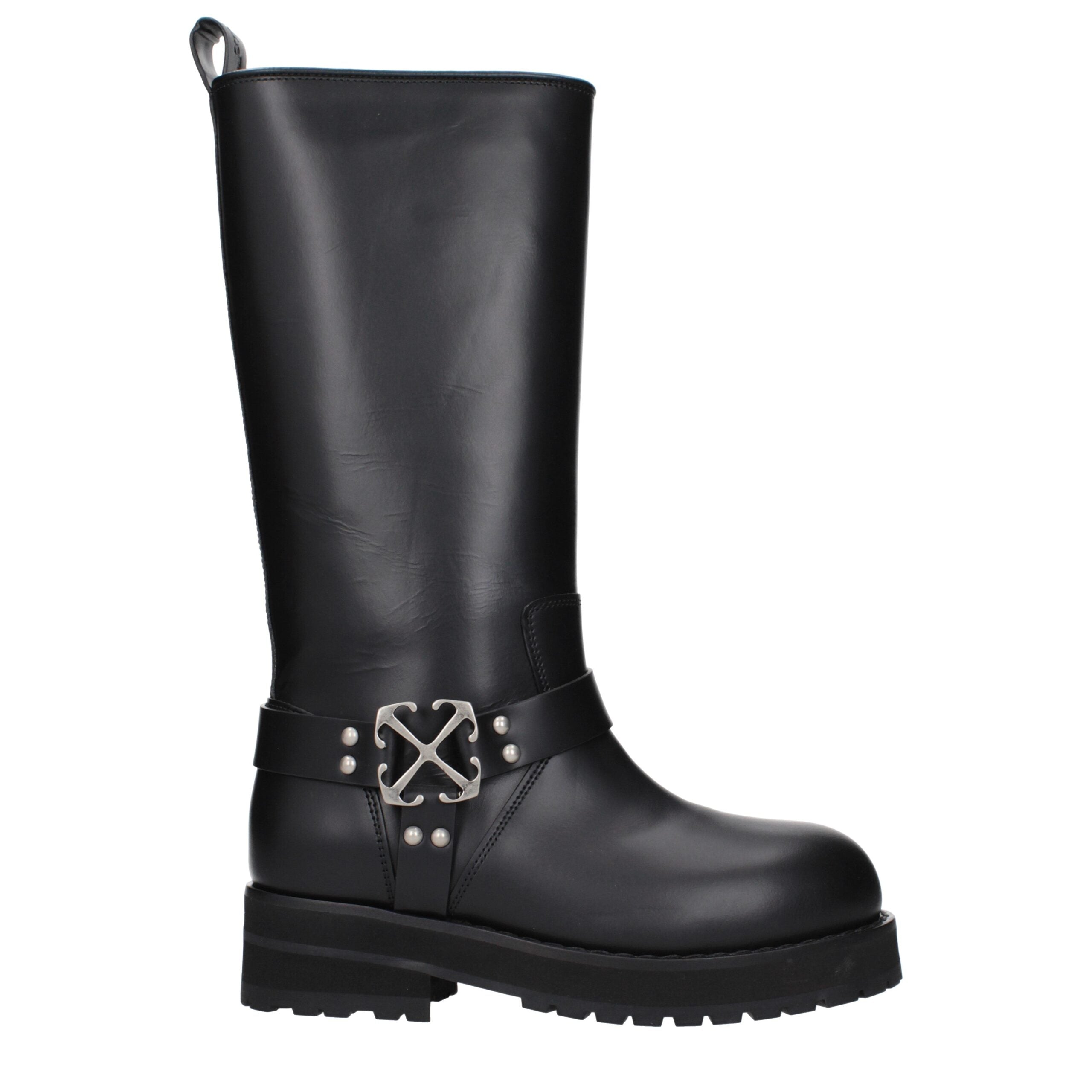 Black Leather Boots