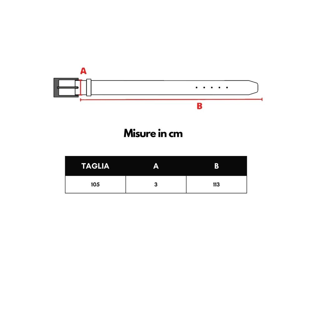 Green Leather Regular Belt