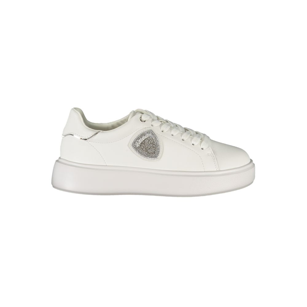 Bianco Polyurethane Women Sneaker