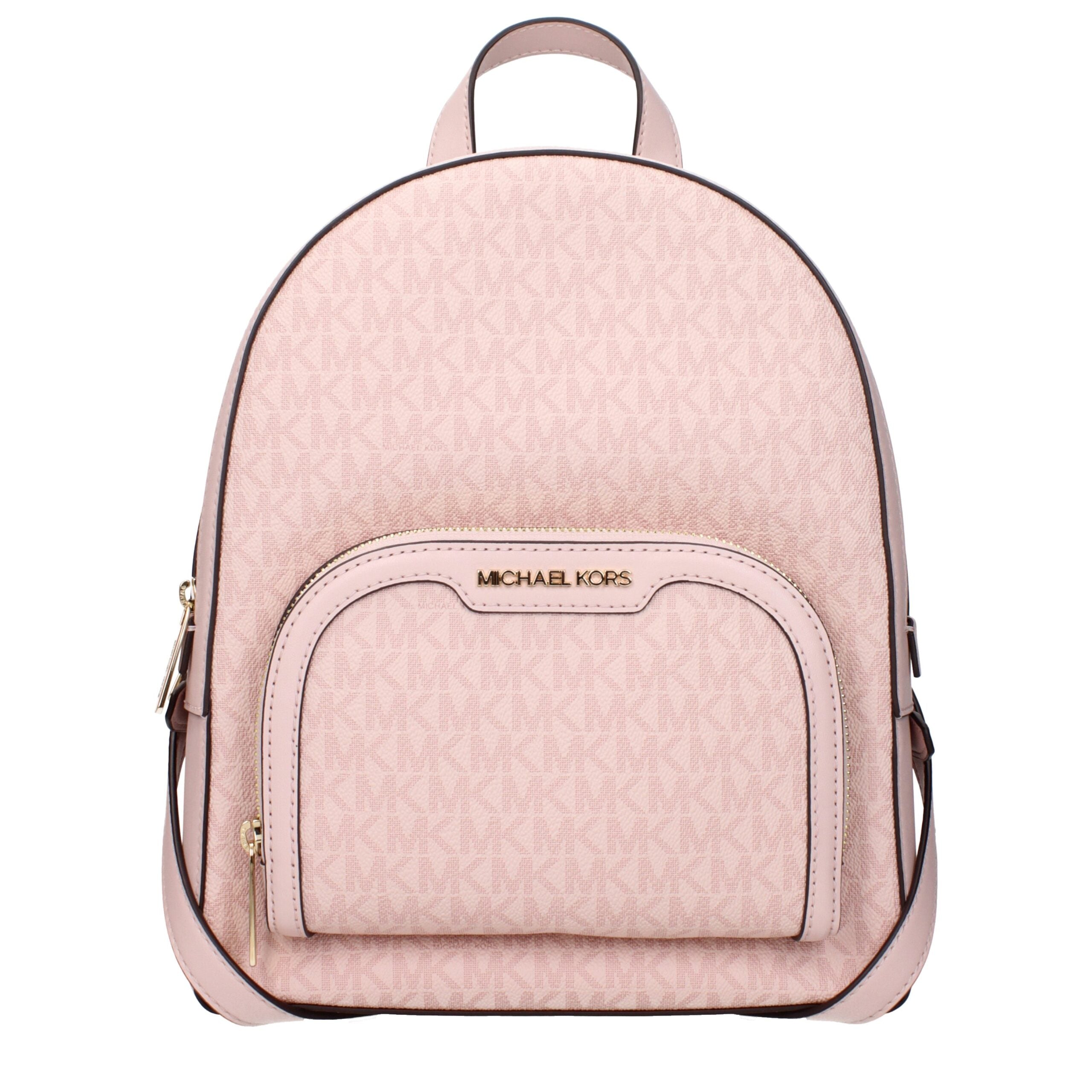 Pink Fabric Backpack