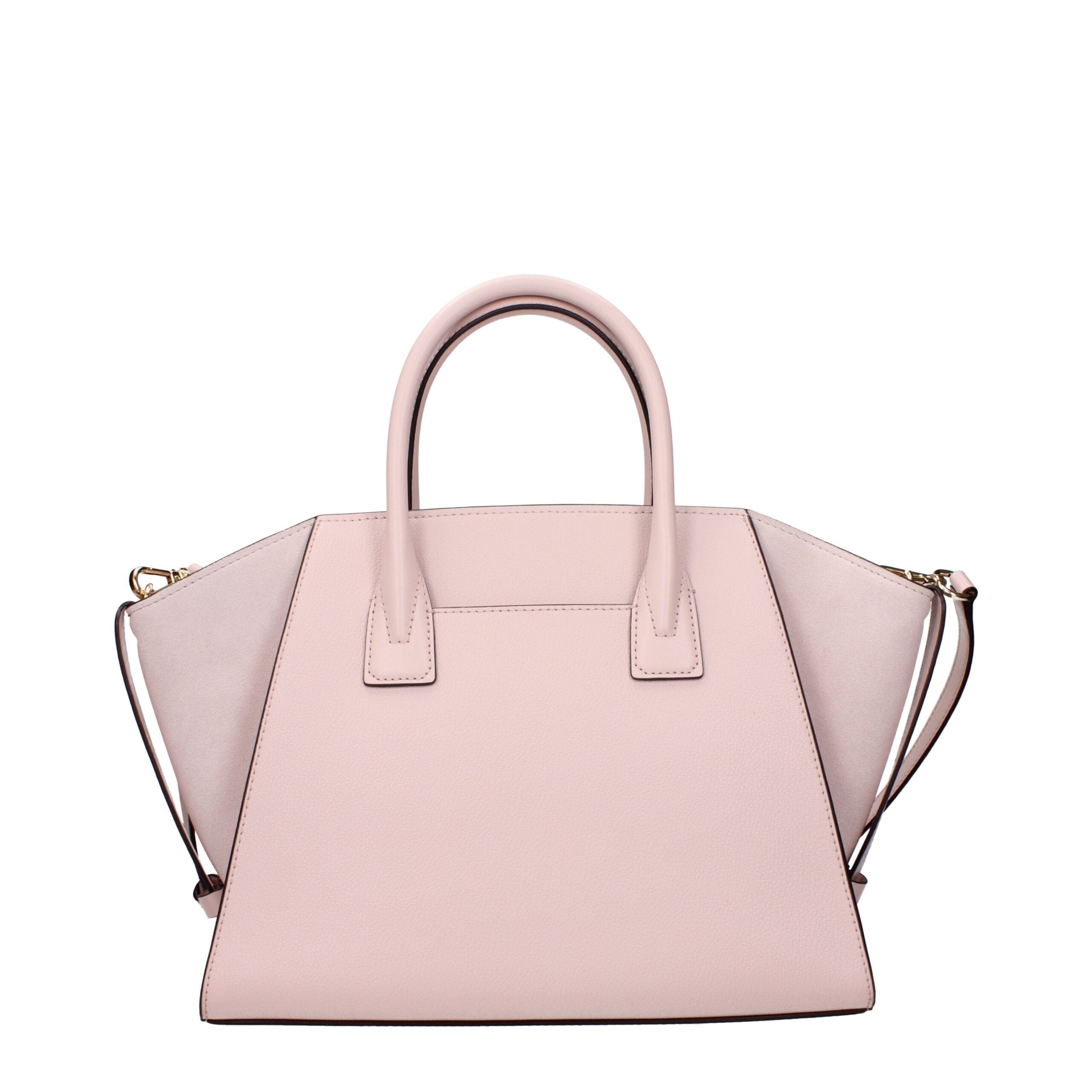 Pink Leather Handbag