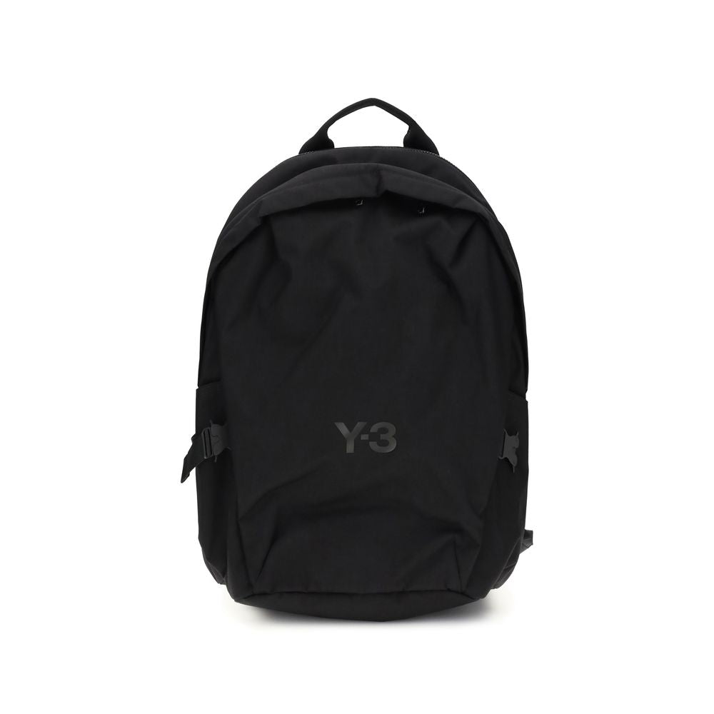 Black Polyester Backpack