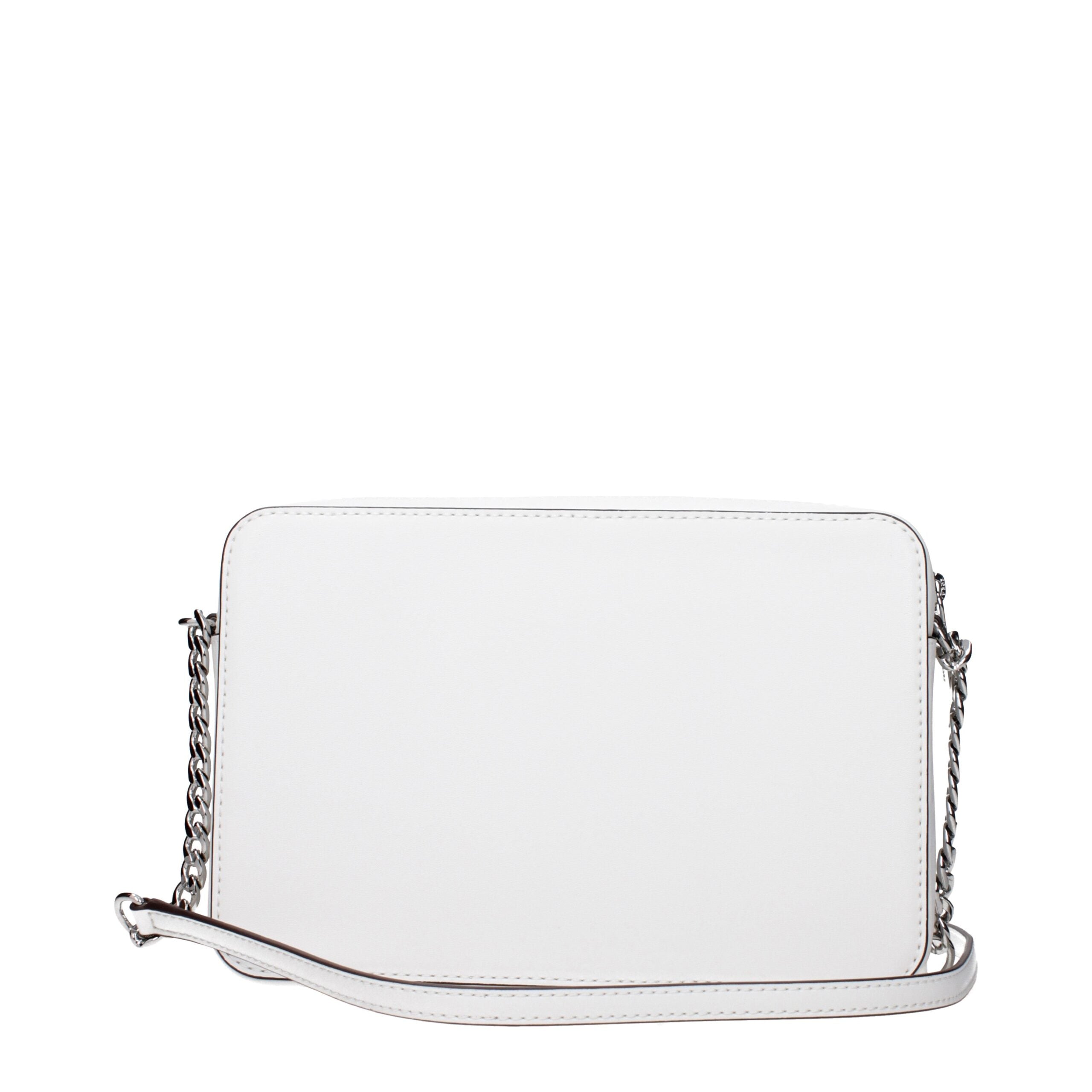 White Leather Crossbody Bag