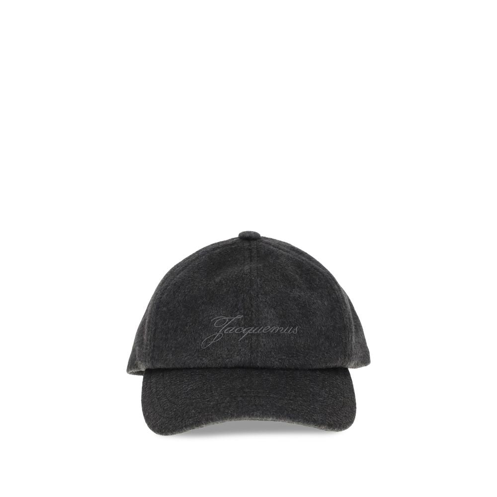 Gray Wool Cap (Baseball Hat)