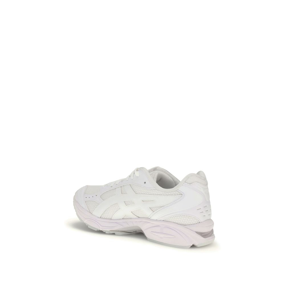 White Polyamide Athletic Sneakers