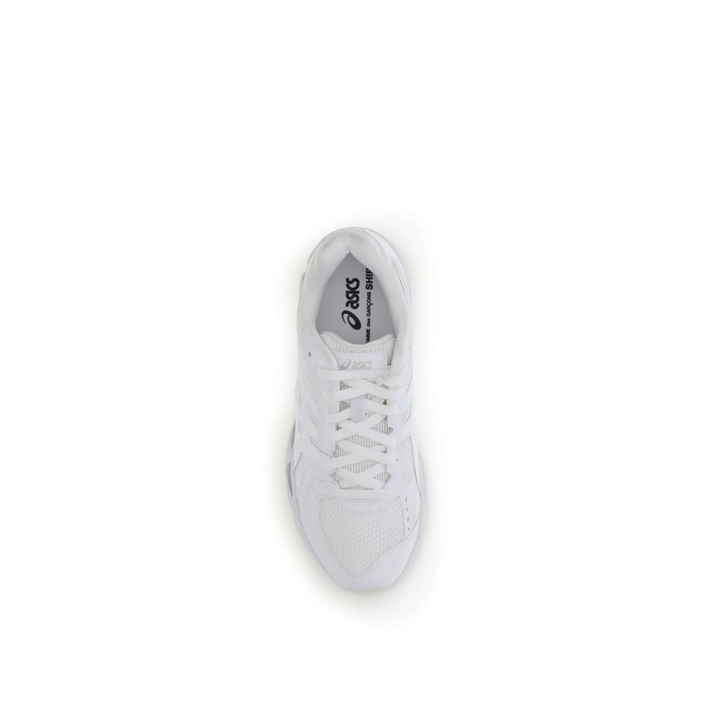 White Polyamide Athletic Sneakers