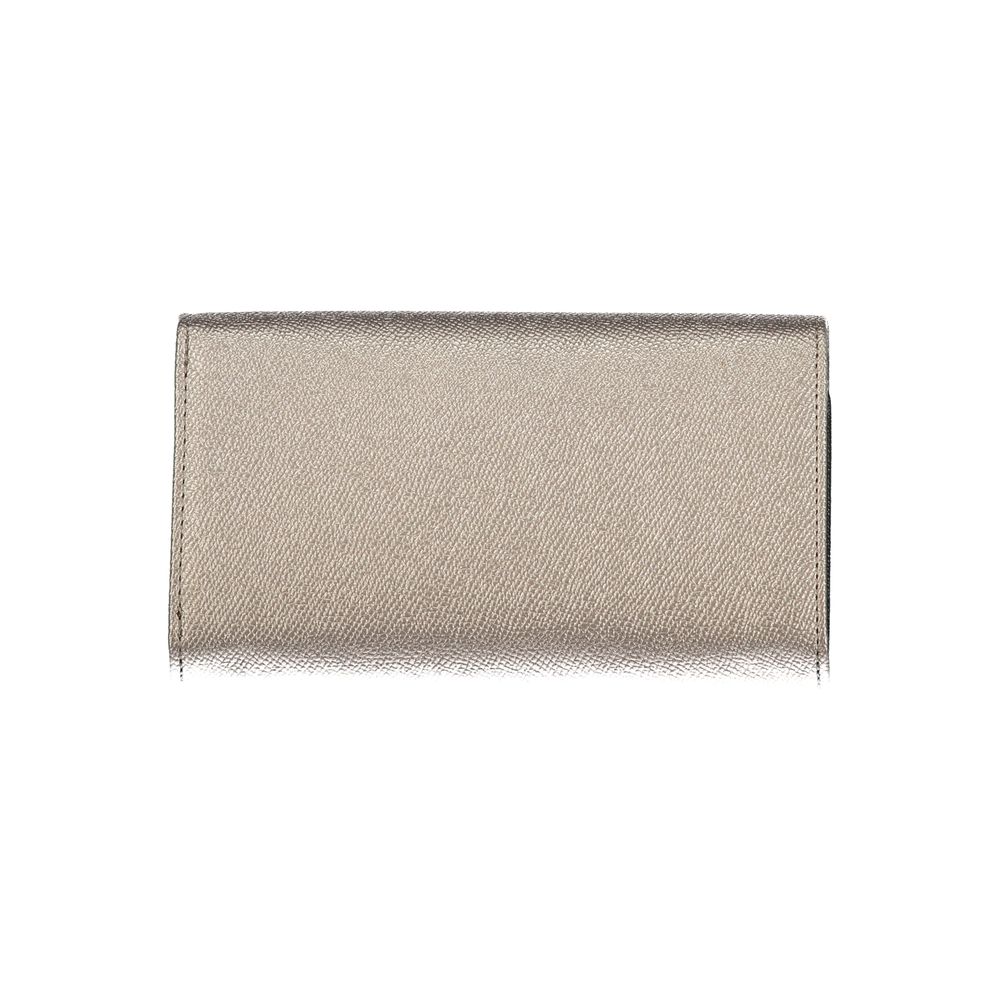 Gray Polyethylene Women Wallet