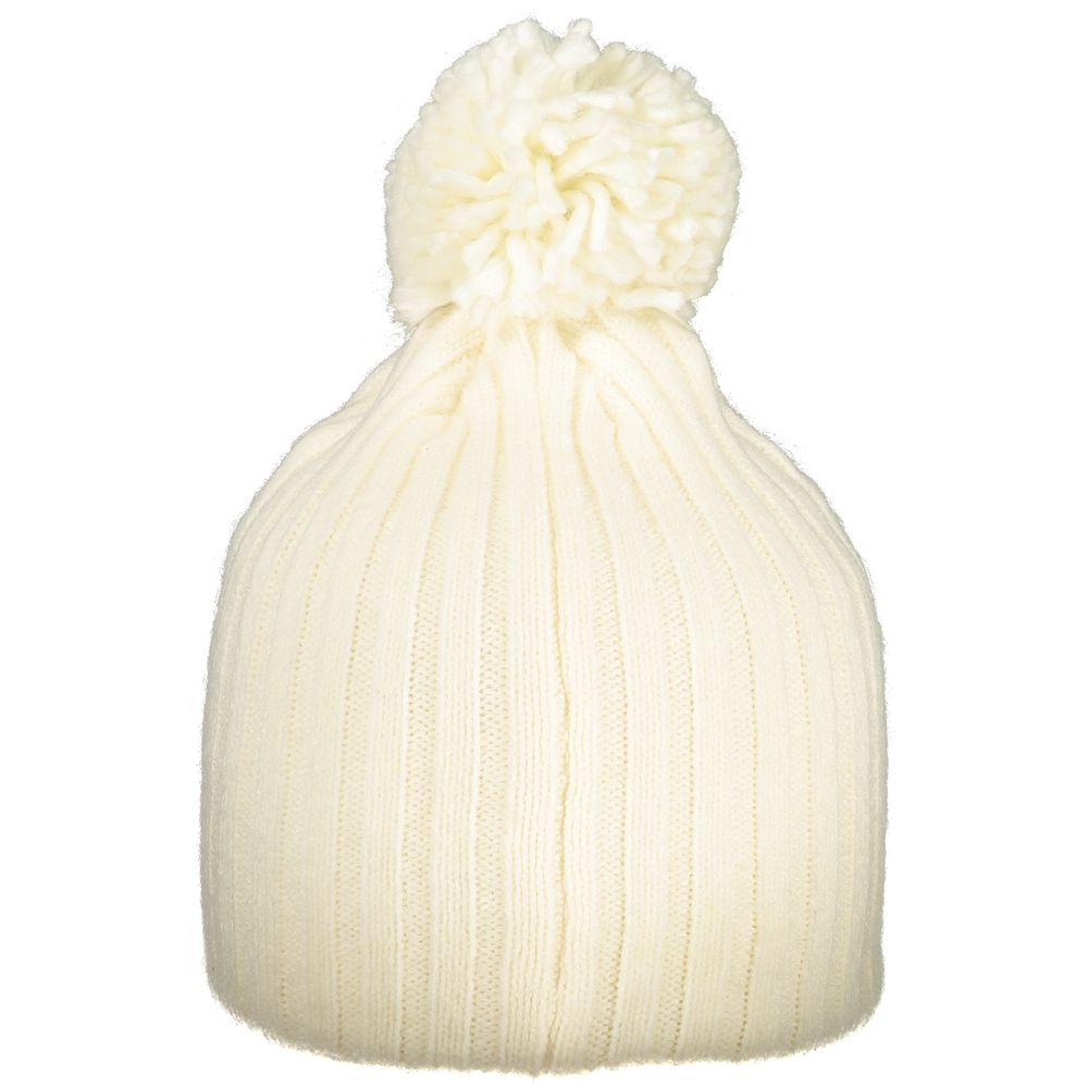 White Acrylic Women Hat