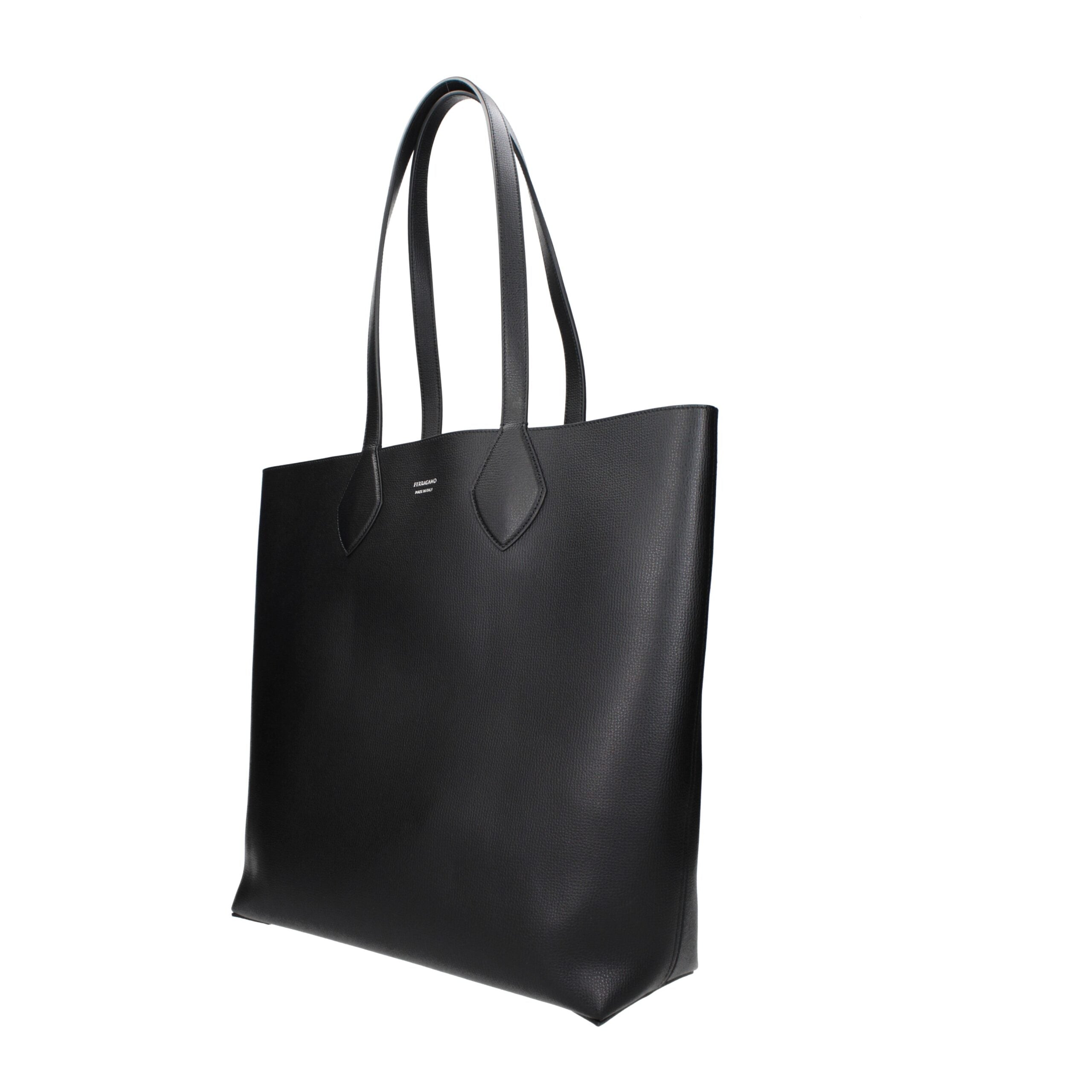 Black Leather Shoulder Bag