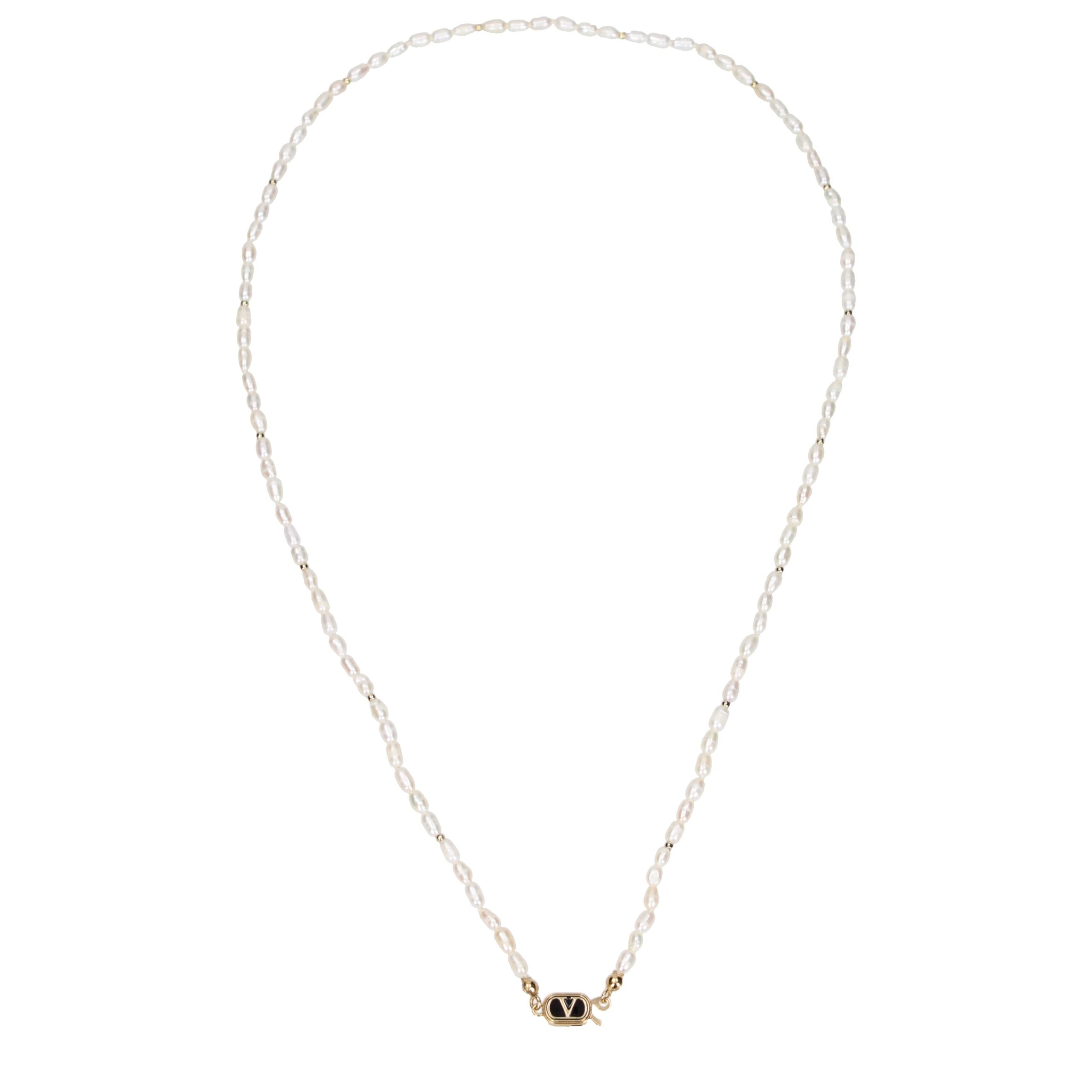 Blue Metal Necklace