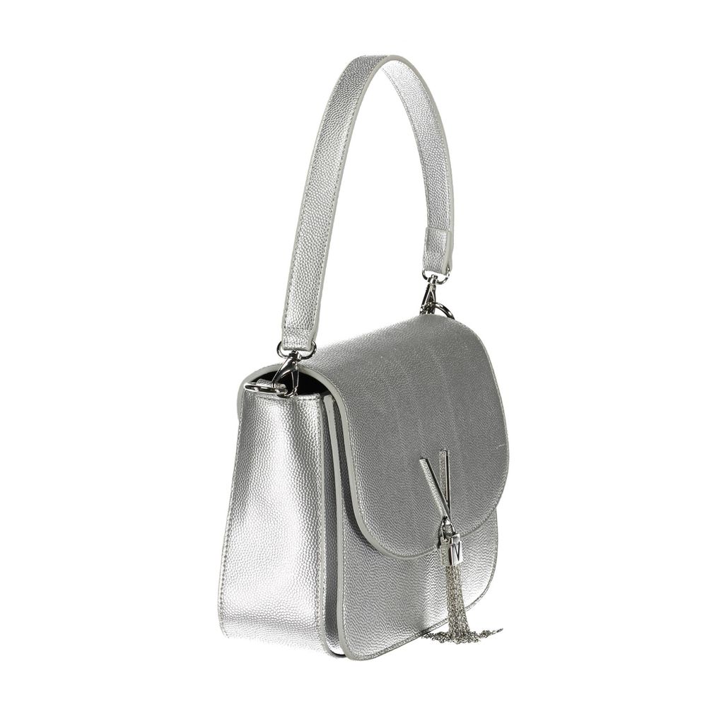 Gray Polyethylene Handbag