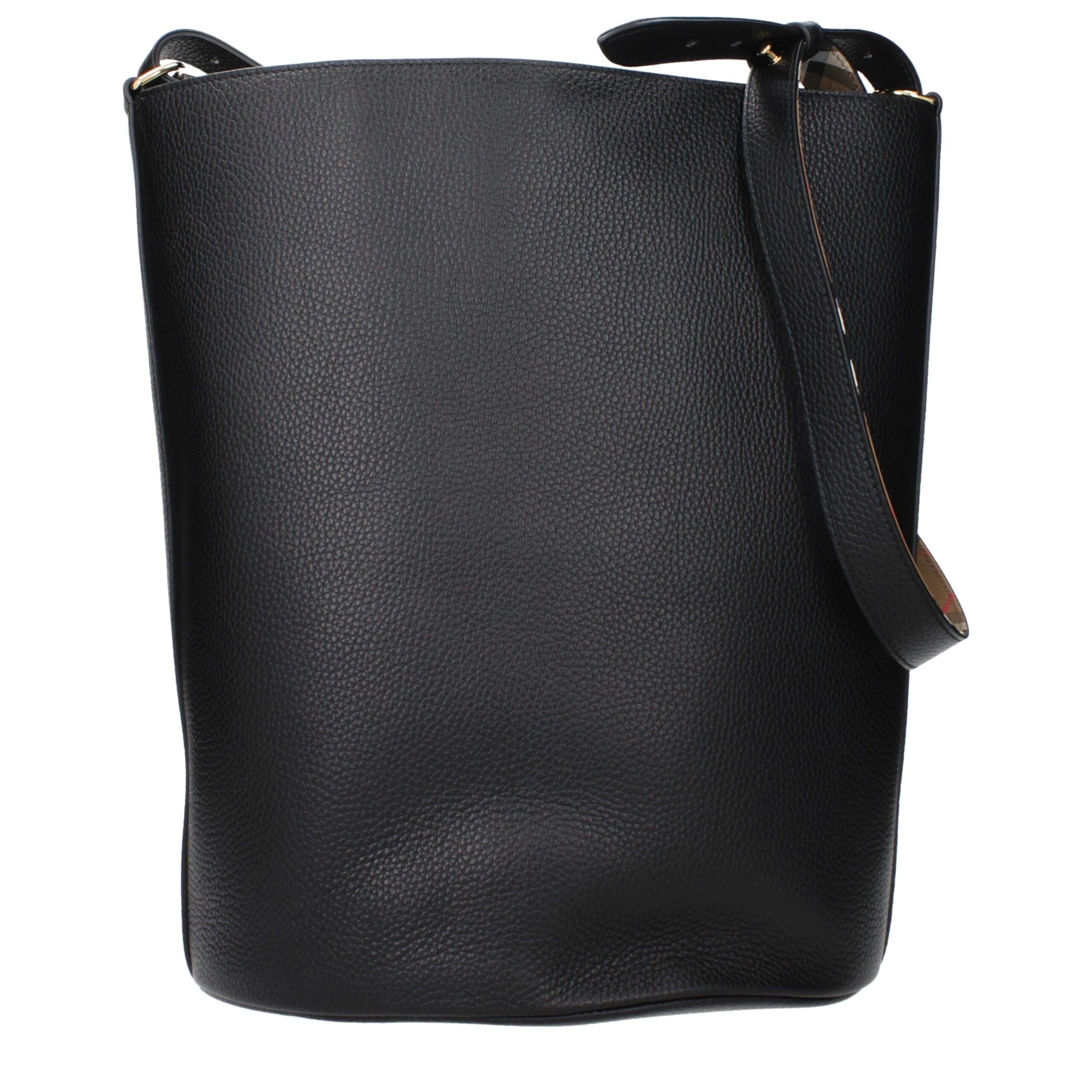Black Leather Handbag
