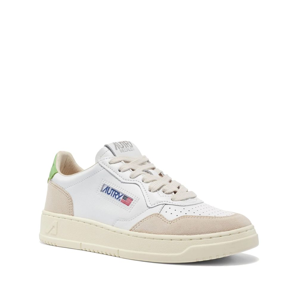 White Leather Sneakers