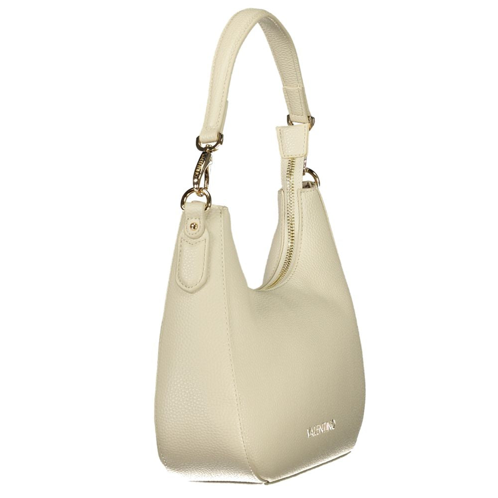 Beige Polyethylene Handbag