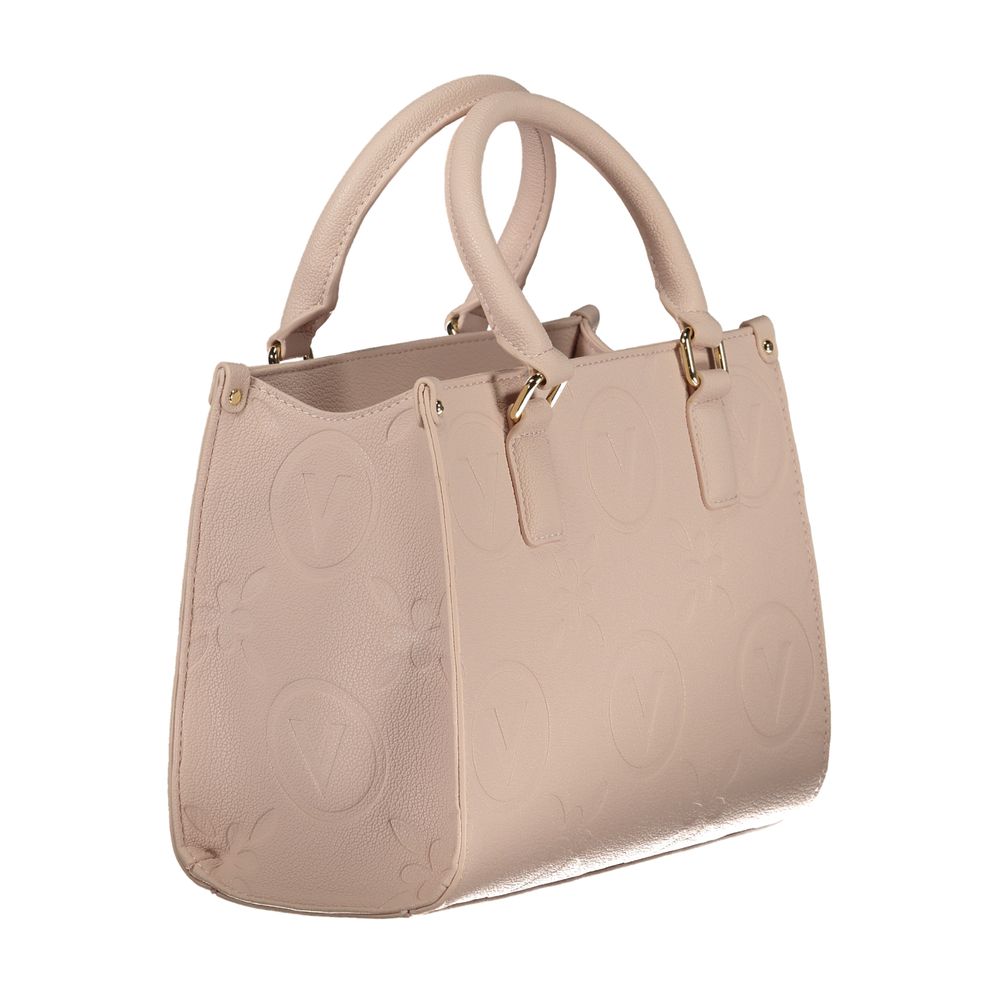 Pink Polyethylene Handbag