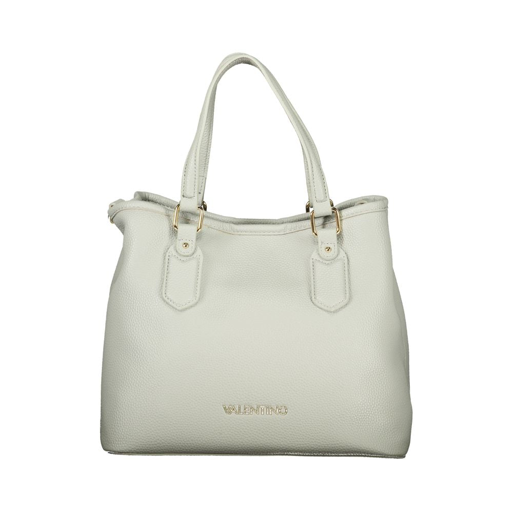 Grigio Polyurethane Women Handbag