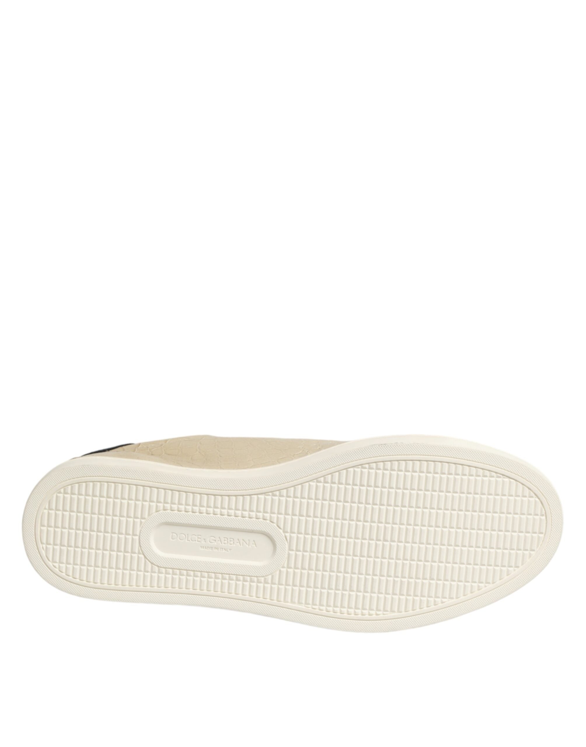Béžové kožené tenisky London Low Top