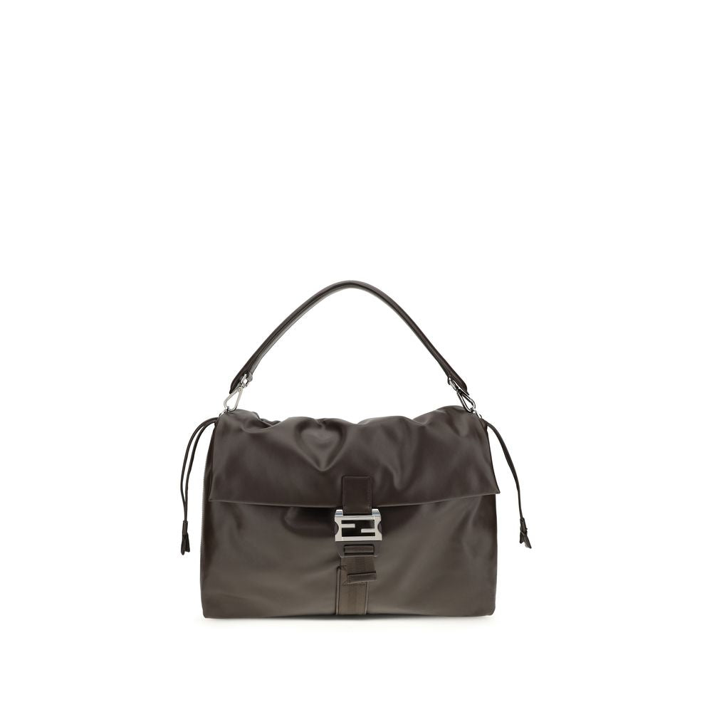Brown Calf Leather Bos Taurus Shoulder Bag