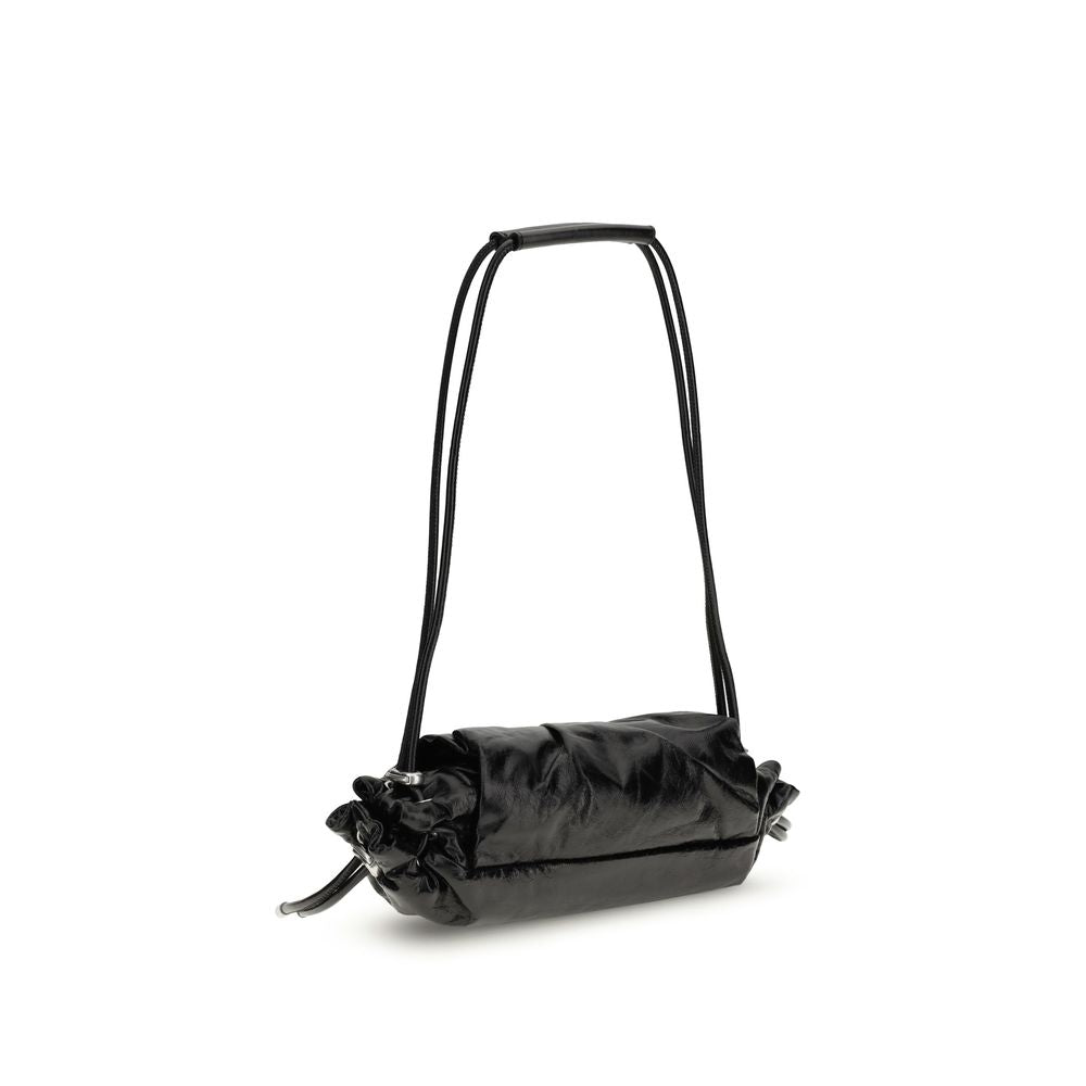 Black Calf Leather Bos Taurus Shoulder Bag